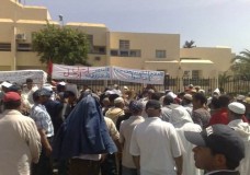 القصر الكبير: اعتقال فلاحين والسكان يحتجون
