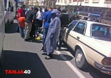 حادثة سير قرب السجن بطنجة