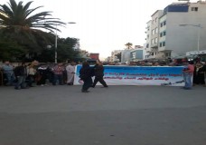 احتجاجات ساكنة مرتيل ضد أمانديس