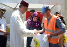  الحسيمة  : انطلاقة عملية الدعم الغذائي !