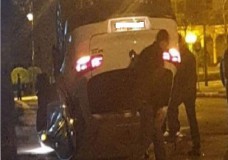 طنجة  : عون سلطة مخمور يتسبب في حادثة سير  !؟