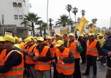 طنجة : مسيرات باهتة في عيد الشغل وشعارات مكرورة وبعيدة عن هموم الطبقة العمالية !؟