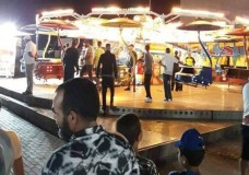 سقوط آلة ألعاب يخلف 20 مُصابا بفضاء للألعاب بطنجة 