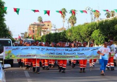 القصر الكبير : عمال شركة SOS في حملة تحسيسية للنظافة وأثرها على البيئة أياما قبل حلول عيد الأضحى  