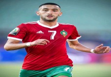 نجم المنتخب الوطني زياش مهدد بالغياب عن مباراتي كوت ديفوار وليبيريا !