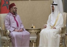 الملك محمد السادس في الإمارات  