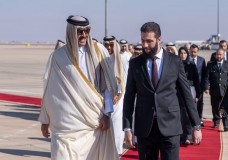 أمير قطر في زيارة رسمية لدمشق!