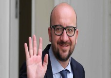 الملك محمد السادي يقيم حفل عشاء على شرف الوزير الأول البلجيكي .