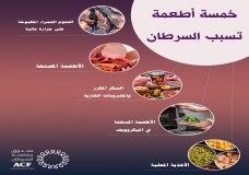  أطعمة يجب أن يتجنبها الإنسان  للوقاية من السرطان